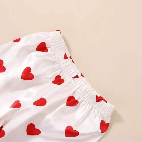 Miniatura 103 de Conjunto de pijama de manga larga con botones para niña pequeña, conjunto de ropa de dormir