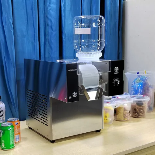 Miniatura 4 de Kolice Máquina eléctrica automática afeitada de hielo, máquina de afeitar de hielo de copo de nieve, máquina de hielo de copo de nieve de 198
