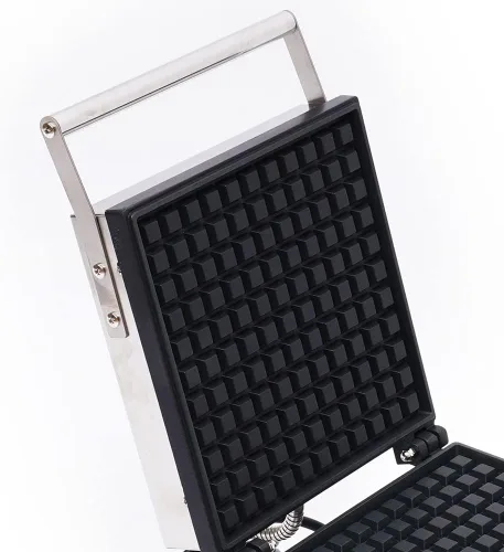 Miniatura 4 de Máquina para hacer gofres, máquina cuadrada antiadherente para hacer gofres, máquina comercial de acero inoxidable para panaderías, restaurantes