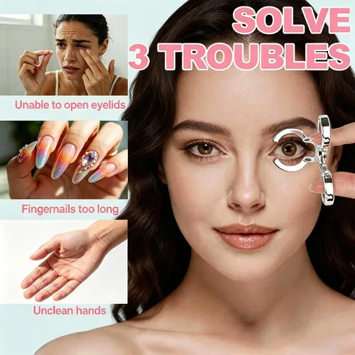 Miniatura 3 de Kit de ayuda portátil para lentes de contacto para principiantes con herramienta aplicadora y herramienta removedor de contacto para contactos