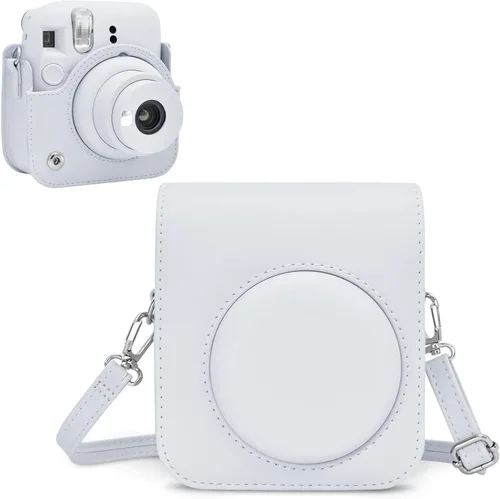 Rieibi Funda para Cámara Compatible con Fuji Instax Mini 12 - Estuche MINI 12 para Cámara Instantánea Fujifilm Instax Mini 12 - Funda mini 12 con