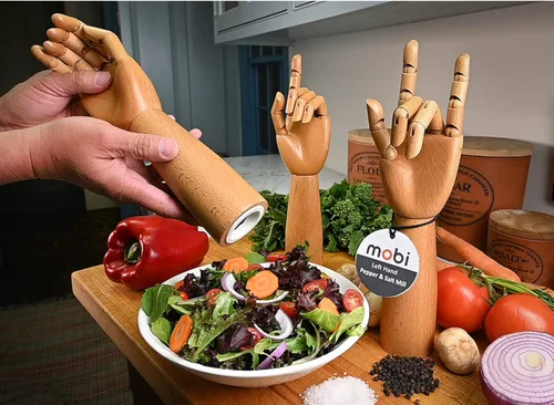 Miniatura 5 de MOBI Molinillo de Sal y Pimienta Mano Izquierda