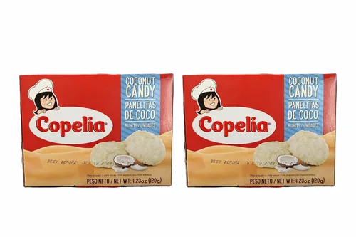 Copeliaa Caramelo de Coco - Panelitas De Coco - 6 unidades - 120g/4.23oz - 2 PACK