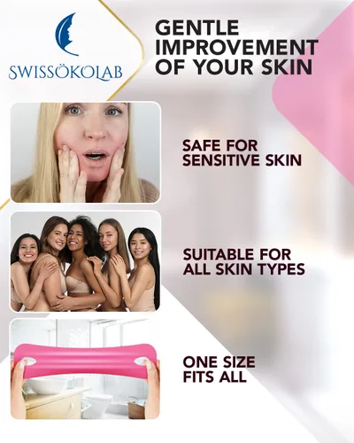 Miniatura 5 de SWISSÖKOLAB Máscara facial con levantamiento en forma de V, parche para barbilla, reductor de mentón, ajuste de contorno de barbilla, reafirmante