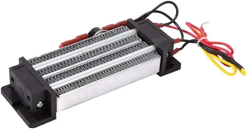 Fdit AC 220V 500W PTC Calentador de aire PTC Calentador de aire de cerámica eléctrico de alta potencia Termostática Semiconductor PTC Calentador de