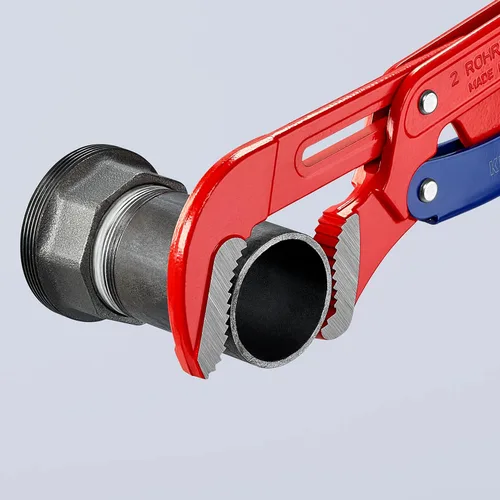 Miniatura 5 de 83 60 020 Llave de tubo Tipo S con ajuste rápido 2" en rojo
