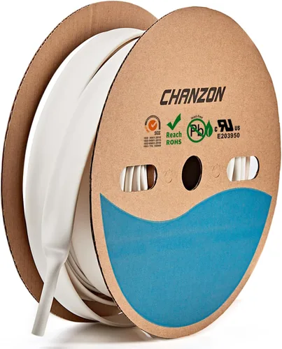 Miniatura 30 de Chanzon - Tubo termorretráctil de relación 3:1, 1-1/4" (30mm), grado marino, con revestimiento adhesivo impermeable, rollo de 4 pies