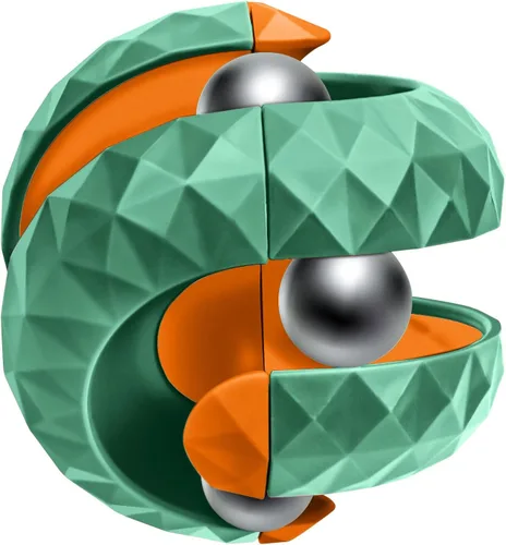 Miniatura 13 de Orbiit - Juguete de bola de rompecabezas Infinitycube, juguete giratorio, circuito infinito de cambio inverso, juegos de rompecabezas novedosos