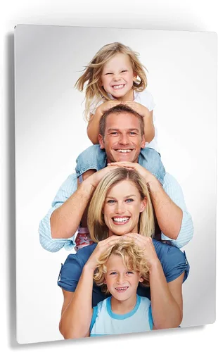 Miniatura 35 de Smile Art Design Decoración de pared personalizada de metal de alta calidad, panel de aluminio rígido brillante HD, coloca tu foto en metal, listo