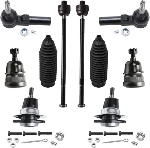 Miniatura 43 de Detroit Axle – Kit de suspensión delantera para Hyundai 2013-2018 Santa Fe 2 enlaces de barra de estabilizador 4 varillas de amarre interiores