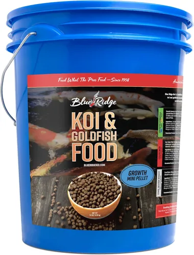 Miniatura 13 de Blue Ridge comida para peces Koi 2 libras - Fórmula de crecimiento mini para peces Koi, comida para peces dorados, comida premium para peces