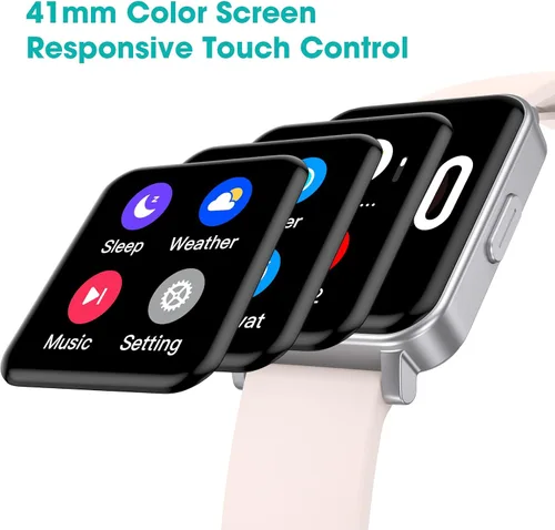 Miniatura 6 de Reloj podómetro, apto para personas mayores, no requiere aplicación/teléfono, reloj de seguimiento de fitness impermeable con contador de pasos