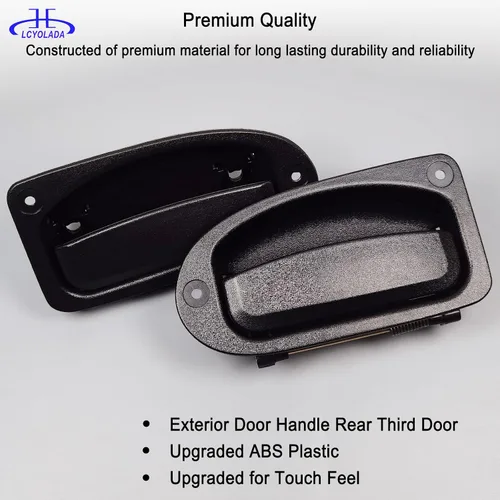 Miniatura 5 de 2 Piezas Manijas de Puerta Interior Trasera para Ford Ranger y Mazda B2300 B2500 B3000 B4000 1998-2011, camioneta de cabina extendida, conductor