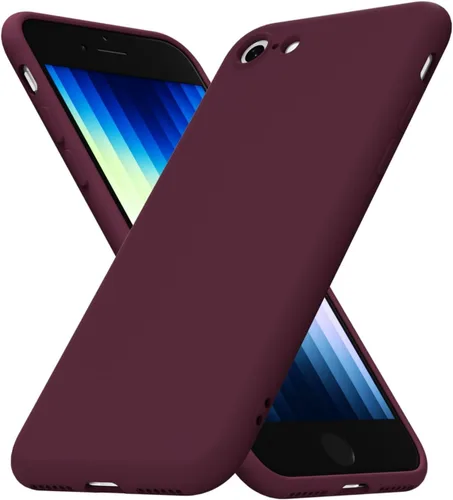 Miniatura 392 de Funda de silicona para iPhone 11, funda delgada de gel de goma suave para mujeres y niñas, bonita funda de teléfono de TPU mate con protección