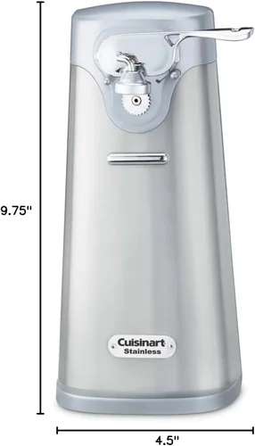 Miniatura 3 de Cuisinart SCO-60 - Abrelatas eléctrico de lujo, sistema de motor de ingeniería de calidad que te permite abrir cualquier tamaño de lata, acero