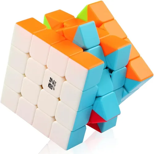 Miniatura 4 de D-FantiX QYTOYS Qiyuan S 4x4 Speed Cube & Cyclone Boys 3x3 Megaminx Cubo de velocidad sin adhesivo