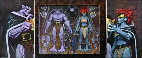 Miniatura 3 de NECA Paquete de 2 figuras de acción coleccionables de gárgolas: Vows Ultimate a escala de 7 pulgadas, Goliat y Demona