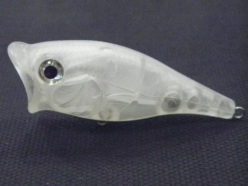 10 Señuelo en Blanco sin Pintar Minnow Crankbait de Agua Superior sin Labios Jerkbait Señuelos de Pesca UPT626P10