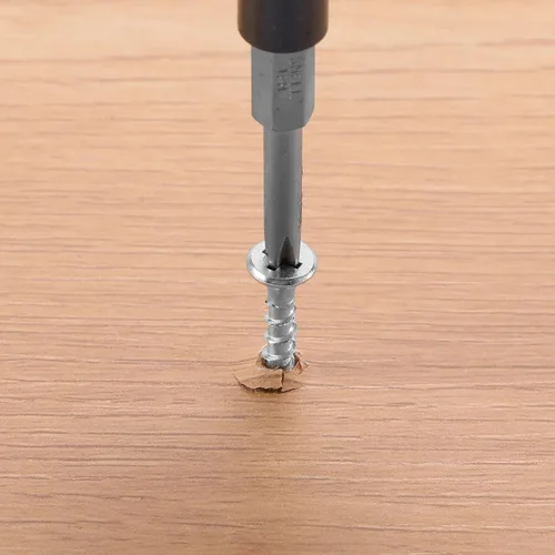 Miniatura 6 de Tornillos para paneles de yeso #8 x 3/4", 100 tornillos de madera autorroscantes rápidos de acero al carbono, cabeza plana SG TZH