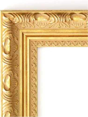 Miniatura 5 de Amanti Art 24x20 Bathroom Vanity Mirror, Versailles Gold Wood Frame, Rectangular Wall Mirror, Beveled Edge, Hangs Horizontally or Vertically