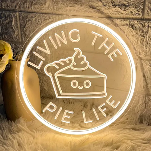 Miniatura 15 de Letrero de neón de panadería para decoración de pared, luz LED regulable, luz de neón, pasteles, pan, letreros para negocios, postres, alimentos