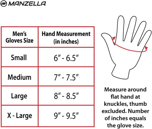 Miniatura 3 de Manzella Mens Fleece Cold Weather Convertible Hunting Glove with Thinsulate