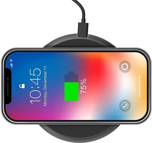 Miniatura 3 de BoxWave - Cargador compatible con Samsung Galaxy S23 Ultra - HottieMug con cargador inalámbrico PowerDisc (15 W), Qi inalámbrico de 15 W, calentador