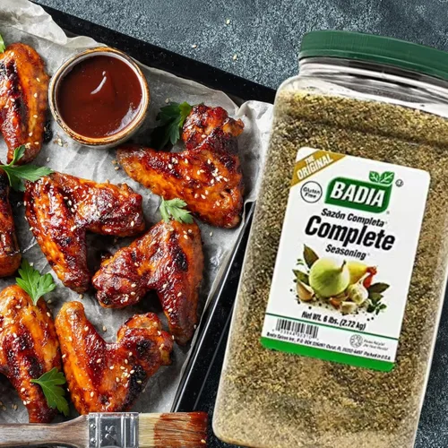 Miniatura 6 de Badia Condimento Completo, 96 oz - Mezcla de especias para todo uso de ajo, cebolla, sal, pimienta, hierbas y especias - Mezcla de firma sabrosa