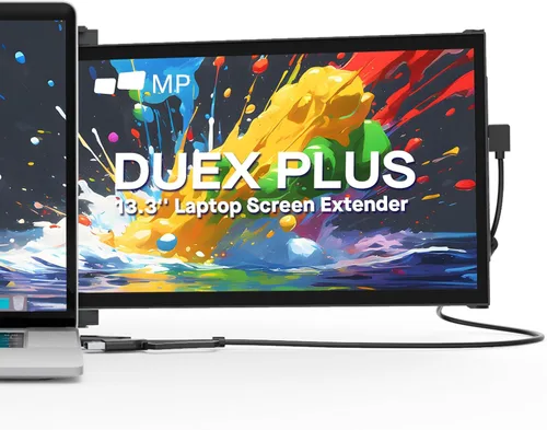 Mobile Pixels 2025 - Monitor portátil de 13.3 pulgadas, extensor de monitor de computadora portátil Full HD IPS 1080P, USB C/USB A Plug and Play,