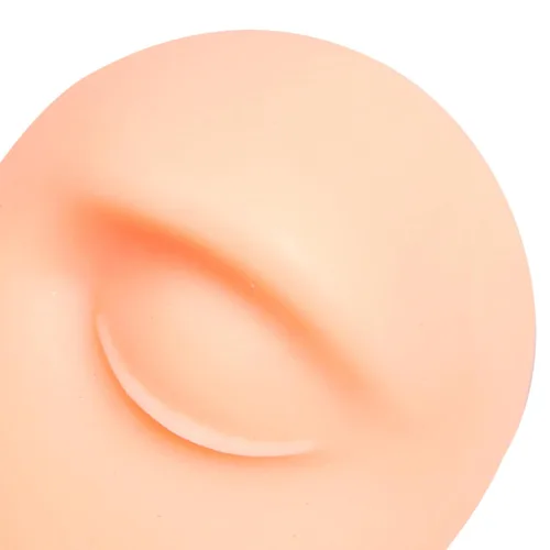 Miniatura 6 de Modelo de cejas de silicona, modelo de piezas del cuerpo de práctica de piercing, modelo de exhibición de cejas para práctica de piercing