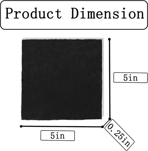 Miniatura 5 de Paquete de 4 filtros de espuma CF-1 compatibles con los modelos Kenmore Sears Progressive, Progressive y Whispertone, Panasonic