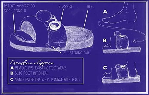 Miniatura 7 de Freudian Slippers - Comfy Plush Slip - On Footwear