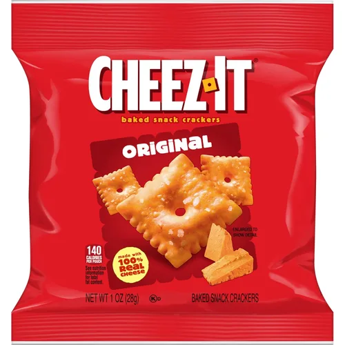 Miniatura 9 de Cheez-It Galletas de queso, galletas horneadas, aperitivos para el almuerzo, originales (40 paquetes)