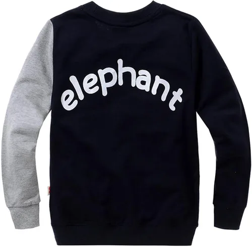 Miniatura 2 de Sudaderas para niños con diseño de elefante, camisetas de algodón para niños