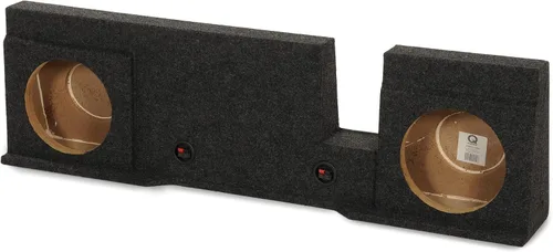 Miniatura 6 de QPower Downfire - Caja de subwoofer doble de 10 pulgadas, subcaja compatible con Ford F-150 SuperCrew 2004-2008