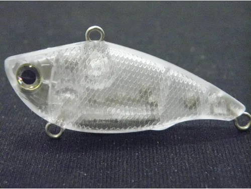 Miniatura 15 de 10 Señuelo en Blanco sin Pintar Minnow Crankbait de Agua Superior sin Labios Jerkbait Señuelos de Pesca UPM760P10