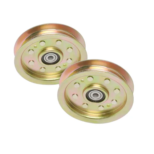 Miniatura 7 de Polea tensora plana para MTD Cub Cadet RZT 50 L54 42 S50 Troy-Bilt GT54 TB2450 756-04129B 956-04129C Paquete de 3