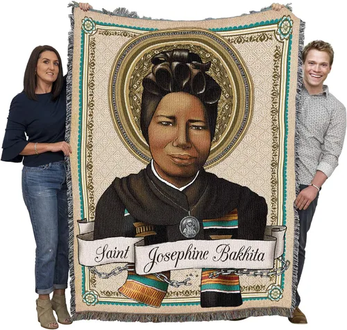 Miniatura 17 de Pure Country Weavers Manta de San Juan Diego, patrón de los pueblos indígenas, manta de tapiz de regalo religioso tejida de algodón, fabricada