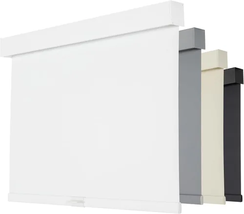 Miniatura 13 de Persilux Persianas enrollables opacas inalámbricas para ventanas, parada libre con cenefa, persianas de tela con aislamiento térmico, protección UV