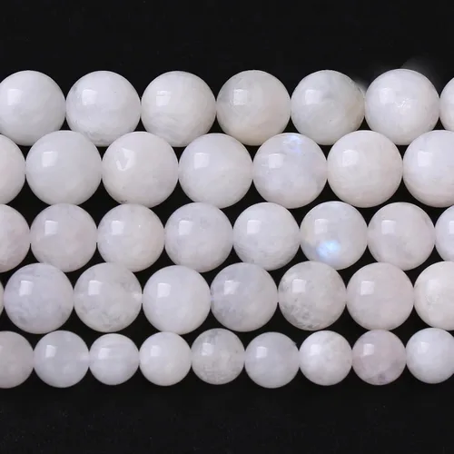 Miniatura 50 de 45 piezas de cuentas de piedra natural de arco iris de Alashan de 8 mm de ágata para hacer joyería, cuentas de piedra de 15" para pulseras