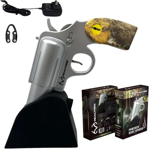 Miniatura 7 de WineOvation Abridor de vino con pistola eléctrica (azul) - Abre tu botella de vino rápidamente y sin complicaciones - El mejor sacacorchos Pistola