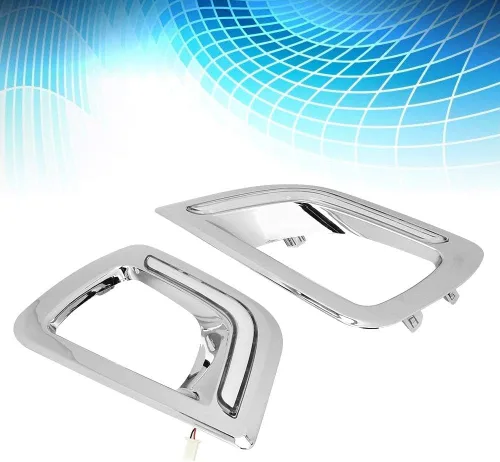 Miniatura 3 de ARAMOX Lámpara de circulación diurna, 2 unids 12V LED diurna luz de dos colores con luz de giro apto para NP300 15-18
