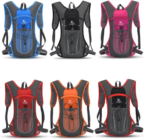 Miniatura 4 de Clape Mochila de hidratación para correr, ciclismo con vejiga de hidratación de 2 litros, mochila de agua ligera y portátil, mochila transpirable