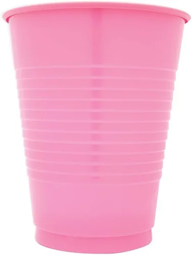 Miniatura 2 de Creative Converting 28304281 - 20 vasos de plástico Touch of Color, 16 onzas, rosa caramelo