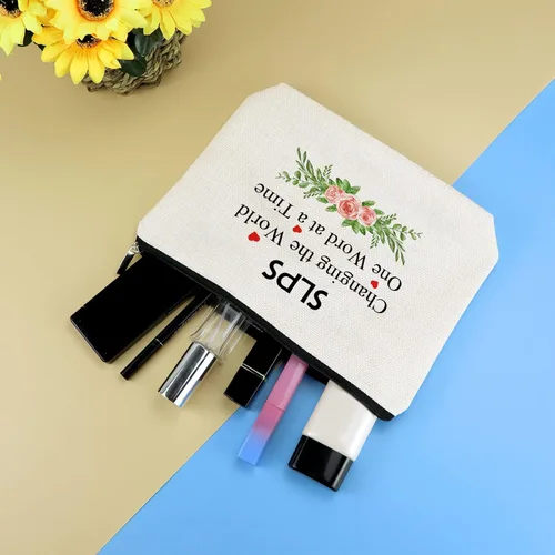 Miniatura 4 de Bolsa de maquillaje SLP, 352_NO2 Terapeuta del habla, S