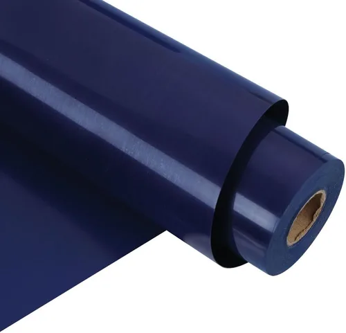 Miniatura 28 de RENLITONG Rollos de vinilo de transferencia de calor negro con purpurina, vinilo HTV de 12 pulgadas x 8 pies para camisas, vinilo para planchar
