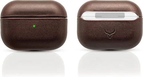 Miniatura 10 de Funda de piel auténtica para Airpods – Funda para Airpod de 1ª generación y funda para Airpod de 2ª generación compatible con Magsafe y soporta