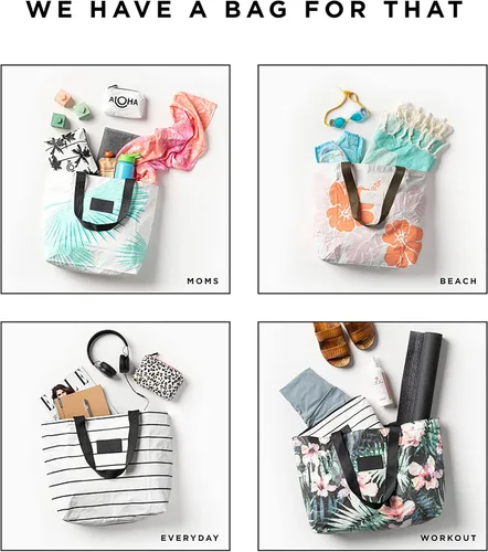 Miniatura 7 de ALOHA Collection Totes, Palmas de día en oro rosa