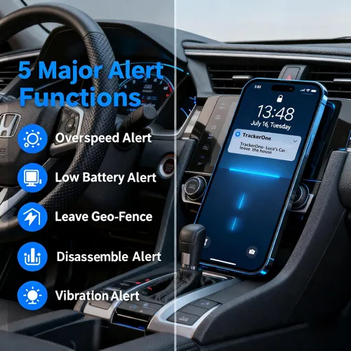 Miniatura 3 de Rastreador GPS para vehículos con seguimiento en tiempo real, historial de rutas, monitoreo de velocidad, geo-valla y distancia ilimitada