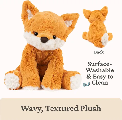 Miniatura 6 de GUND - Animal de peluche de la colección Cozys, zorro, naranja, 10 pulgadas, para niños de 1 año en adelante